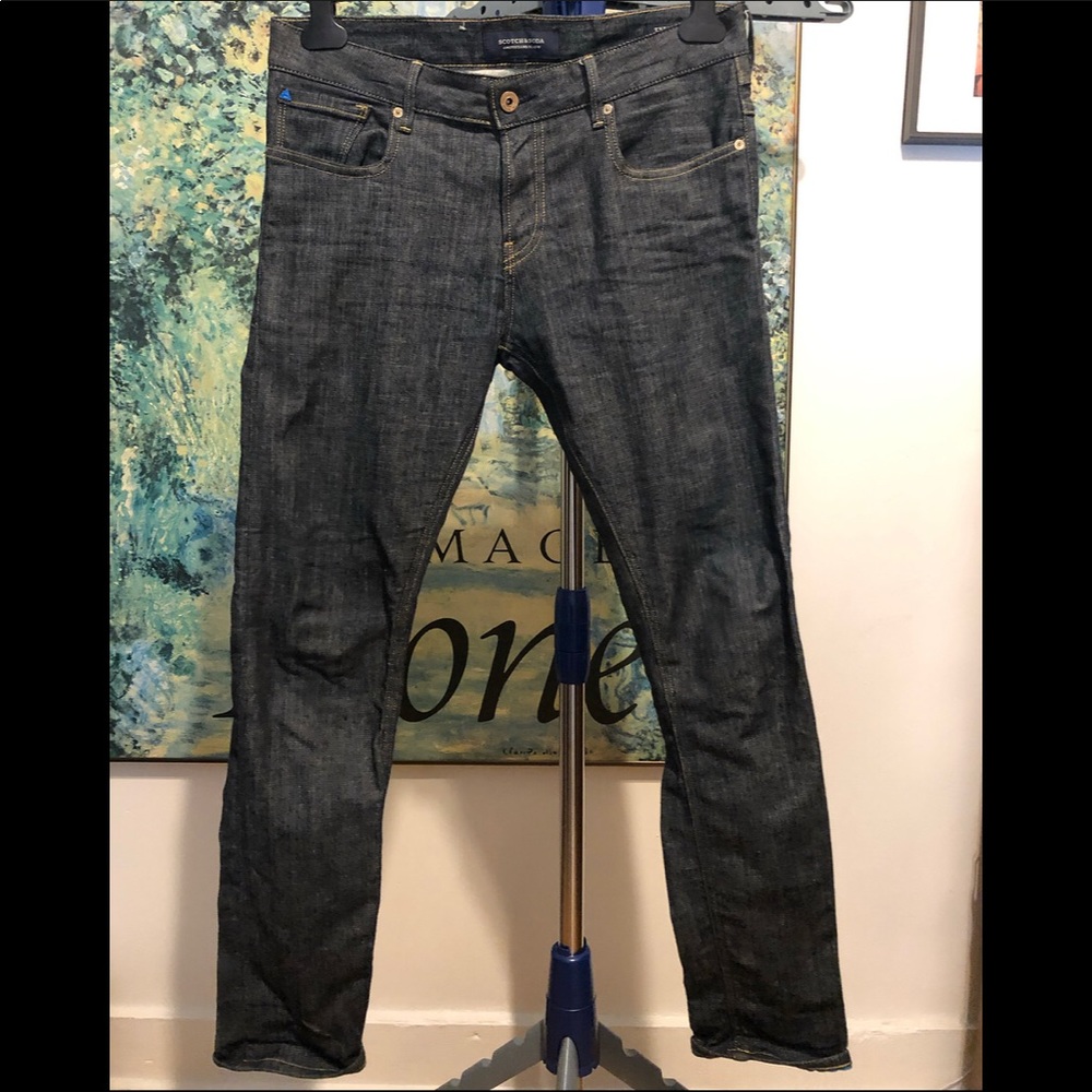 Scotch & Soda Tye X Crystal Raw Denim
